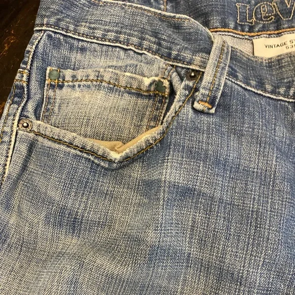 Levi's Vintage Straight 539 Light Blue Straight Jeans